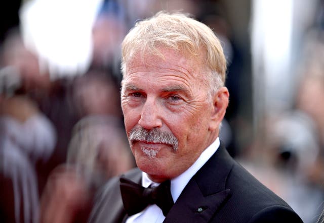 <p>Kevin Costner attends the ‘Horizon: An American Saga' Red Carpet at the 77th annual Cannes Film Festival</p>