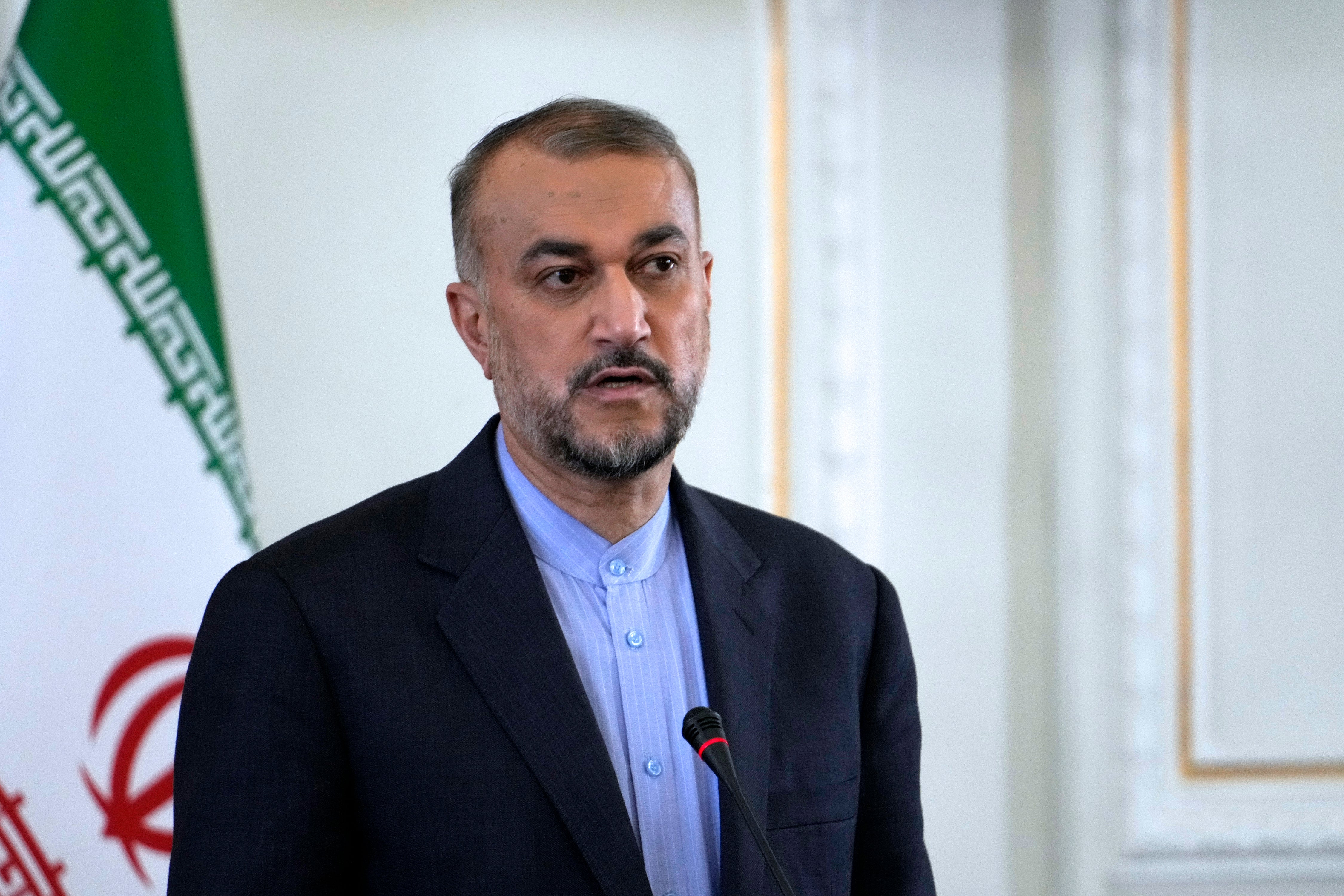 Iran Obit Hossein Amirabdollahian