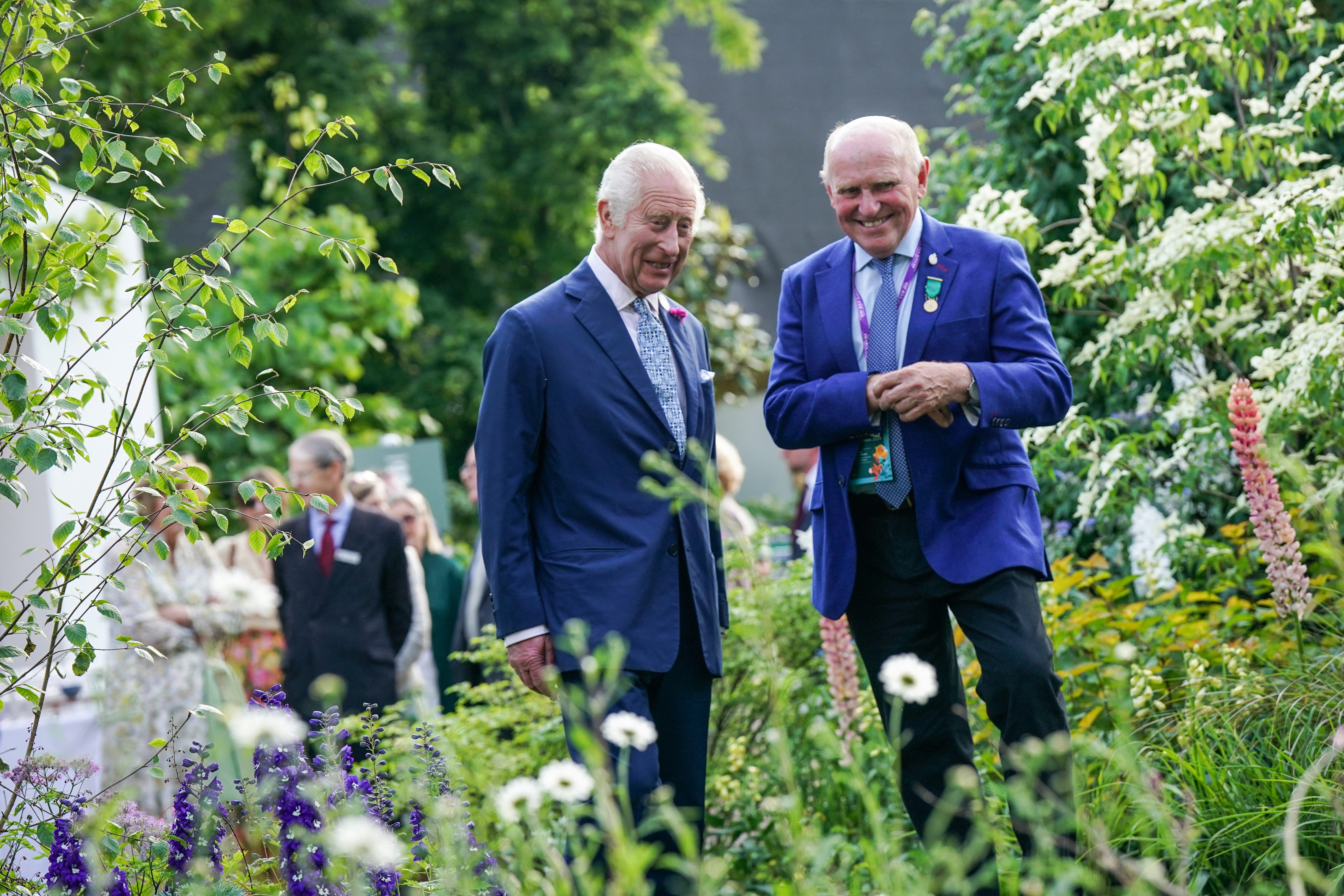 King Charles visited the Chelsea Flower Show ahead of its public opening last week