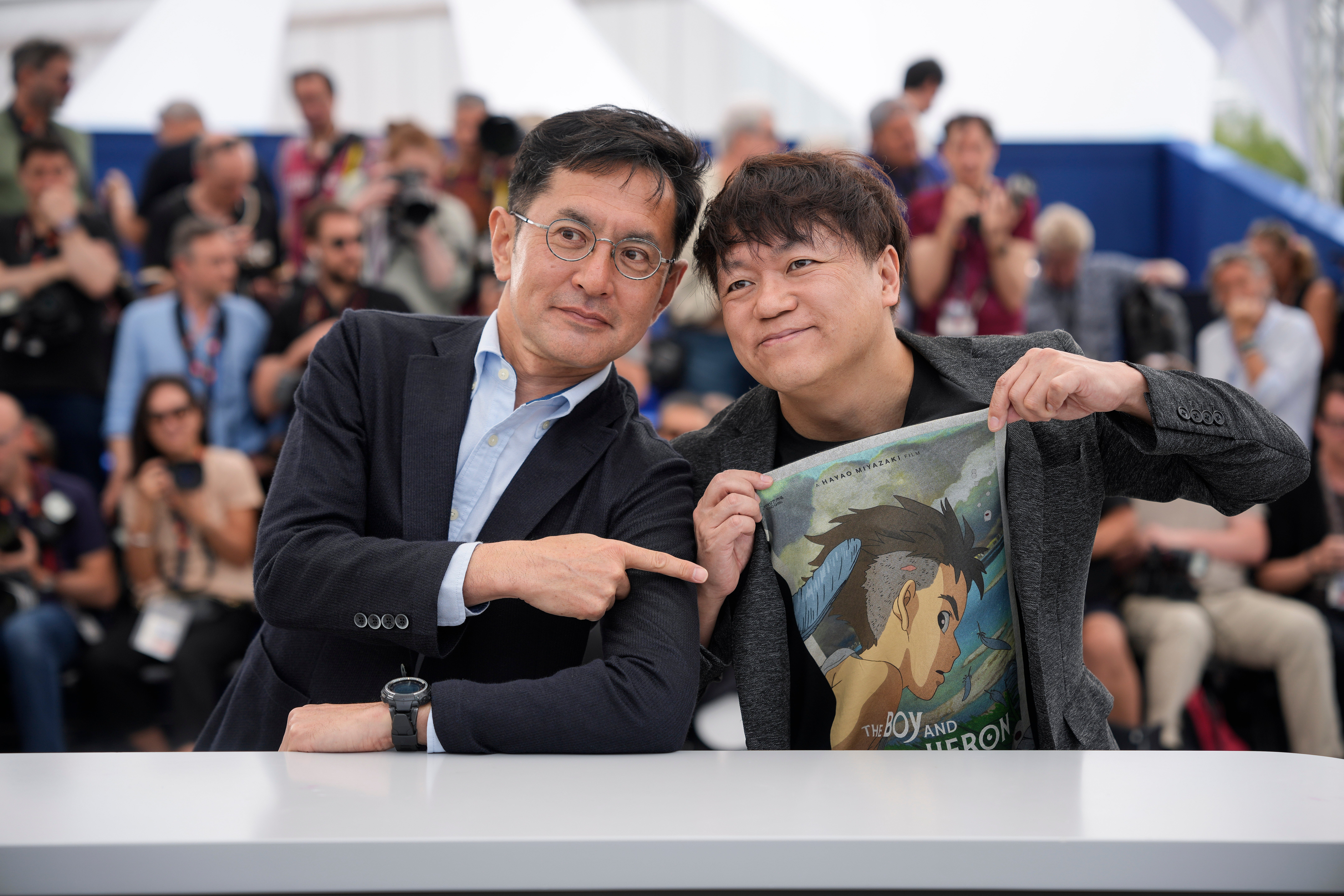 France Cannes 2024 Studio Ghibli Honorary Palme D'Or Photo Call