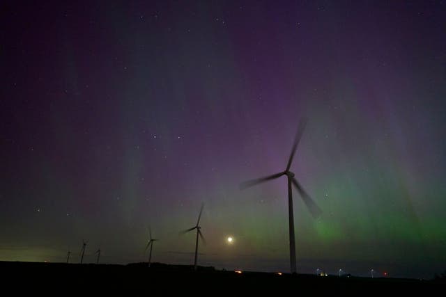 <p>Northern Lights are seen in Ontario, Canada, on 10 May 2024</p>