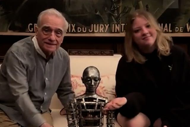 <p>Martin Scorsese and daughter Francesca make funny TikTok home tour video.</p>