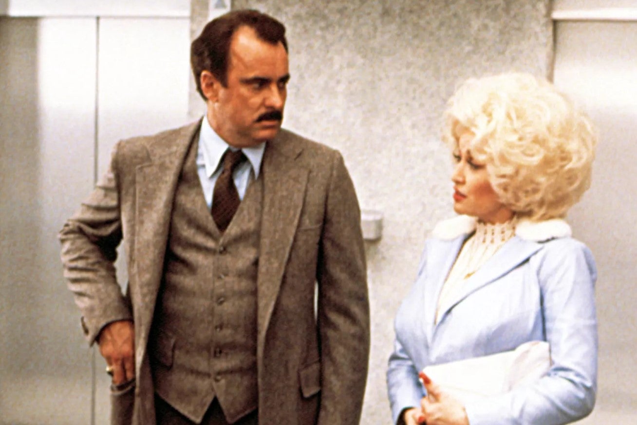 Dabney Coleman and Dolly Parton in ‘9 to 5’