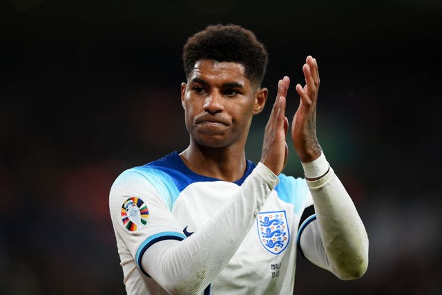 <p>Marcus Rashford has been left out of Gareth Southgate’s squad </p>