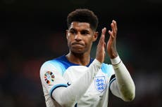 England axe Marcus Rashford from Euro 2024 squad – with five uncapped players on long list