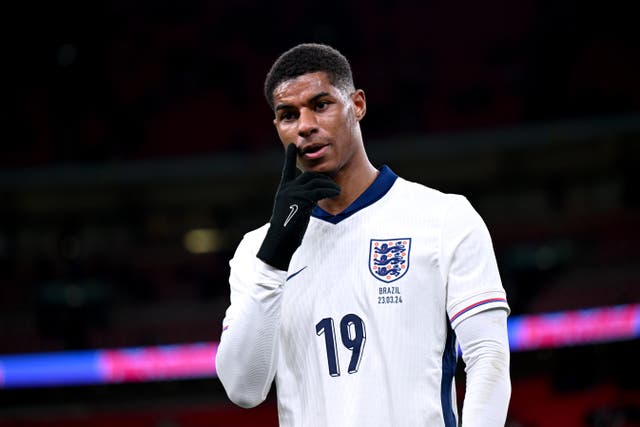 <p>Marcus Rashford is set to be excluded from Euro 2024</p>