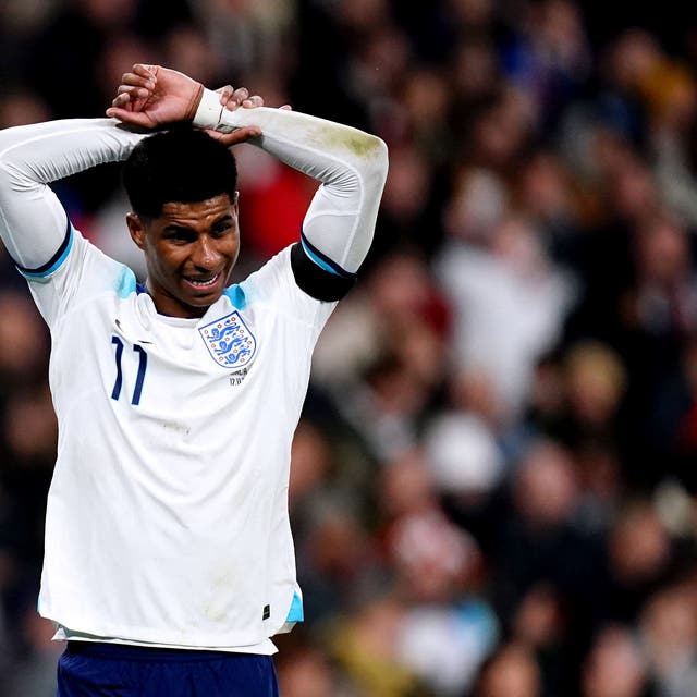 <p>Marcus Rashford will miss out on England’s Euro 2024 squad (PA)</p>