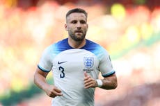 Luke Shaw a ‘long shot’ for Euro 2024 as England face defensive injury crisis