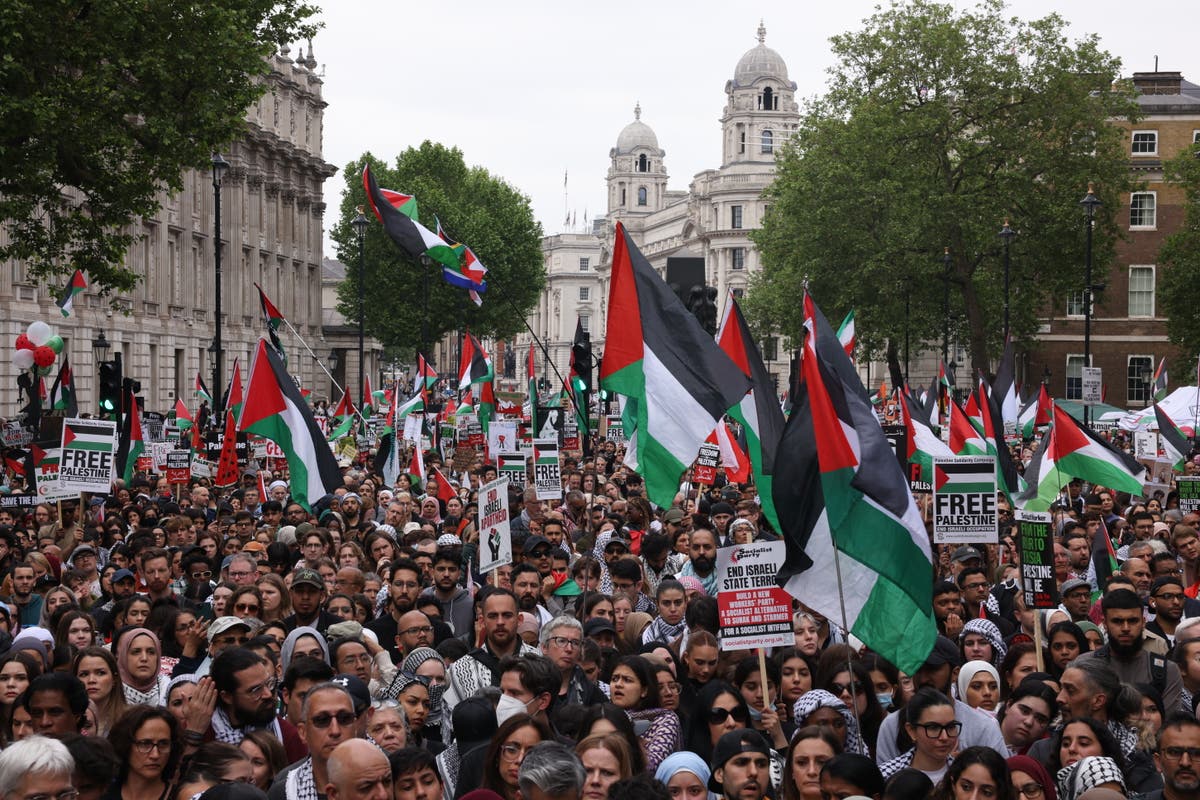 Pro-Palestinian activists accuse Gove of ‘witch-hunt’ – UK politics live