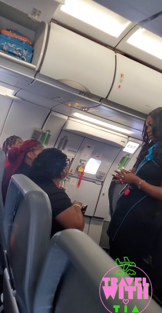 Woman refuses to comply with exit row instructions causing plane to deboard