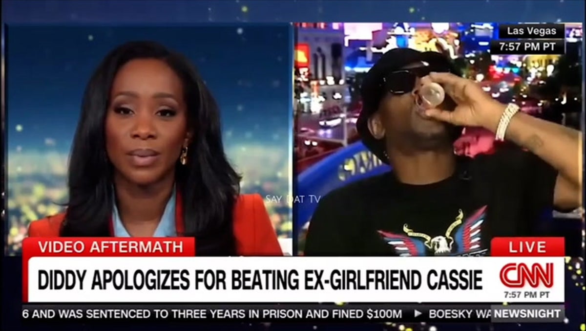 Rapper Cam’ron drinks sex stimulant and questions ‘who booked me’ during live CNN interview