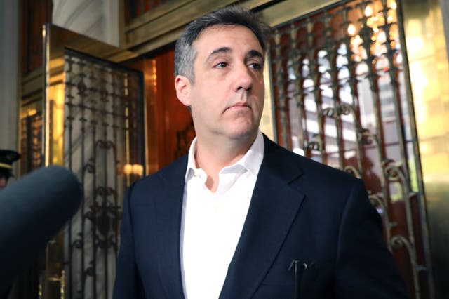 <p>Michael Cohen, the main witness in Donald Trump’s hush-money trial, testified to financially benefitting from his relationship with Mr Trump </p>