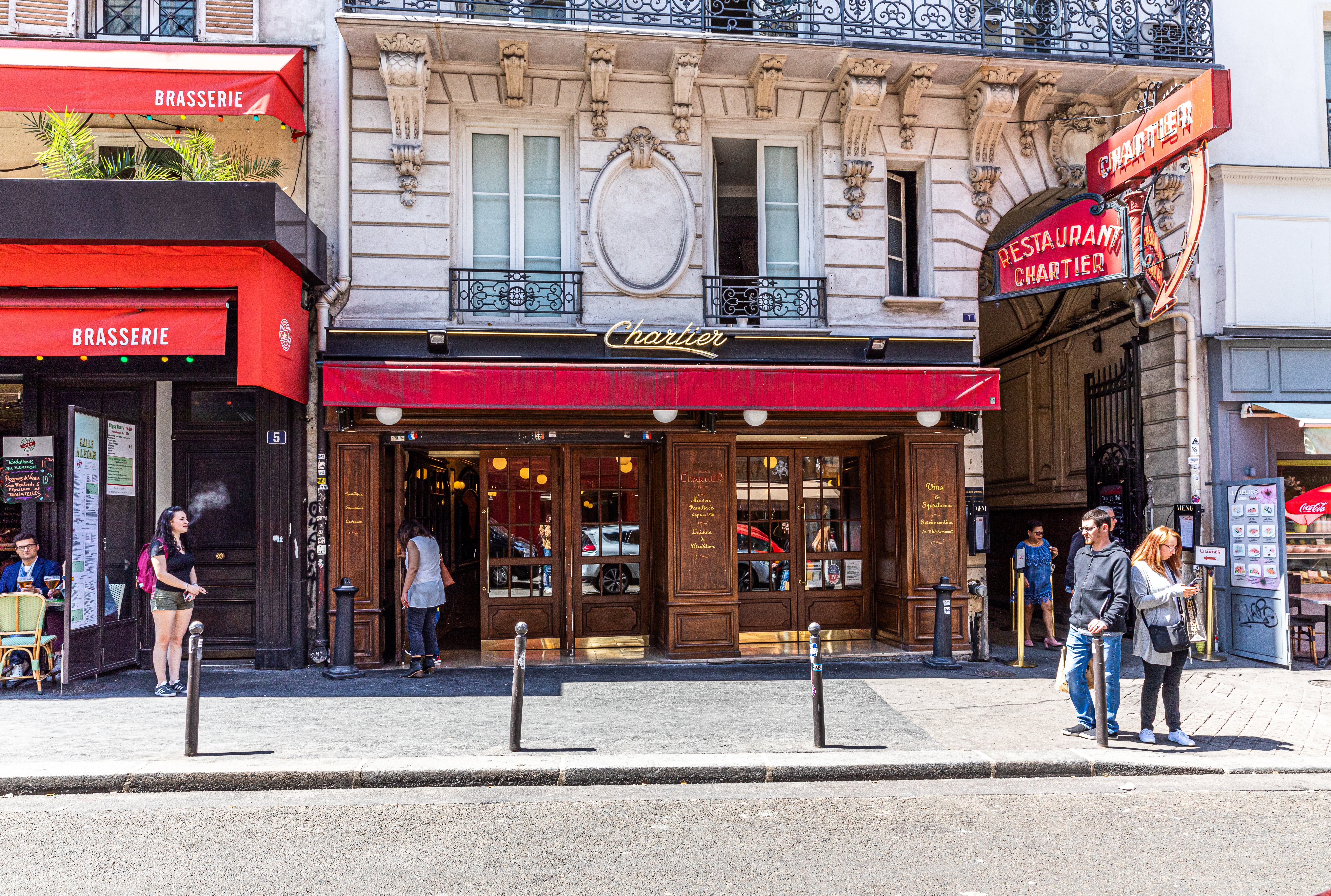 Chartier Bouillon has three locations across Paris, serving hearty, traditional food