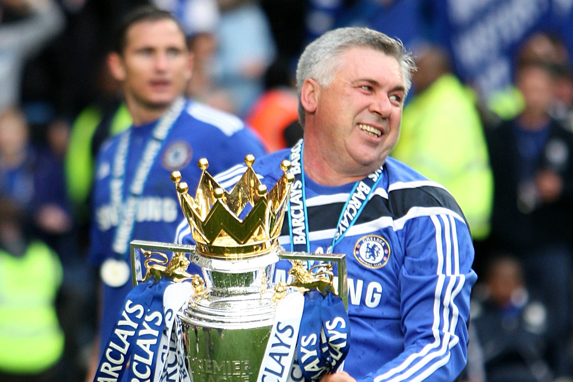 Carlo Ancelotti was sacked less than a year after winning the Premier League title (Nick Potts/PA)