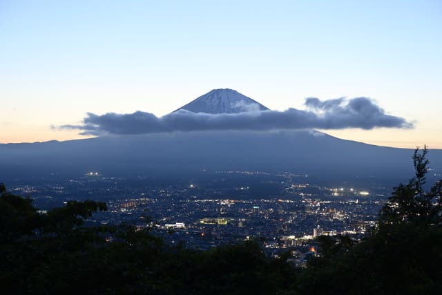 <p>Mount Fuji </p>