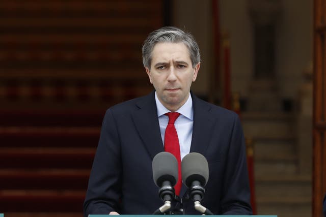 <p>Taoiseach Simon Harris said his country will follow Norway and Spain in the call for recognition (PA)</p>