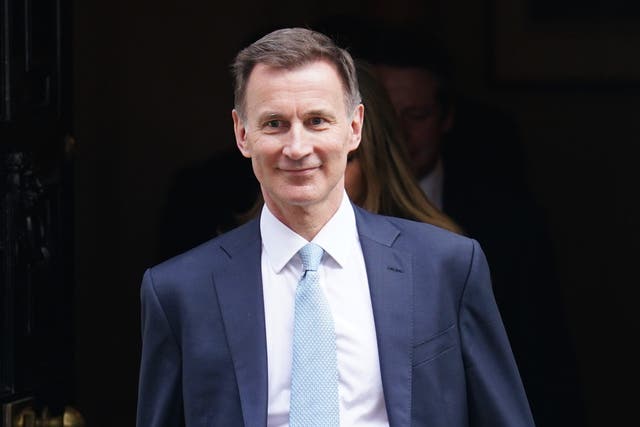 Jeremy Hunt has previously floated further cuts to national insurance before an upcoming election (James Manning/PA)