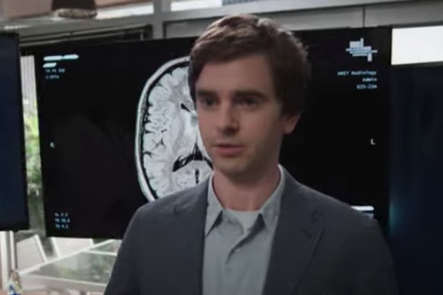 <p>The Good Doctor – Freddie Highmore as Shaun Murphy</p>