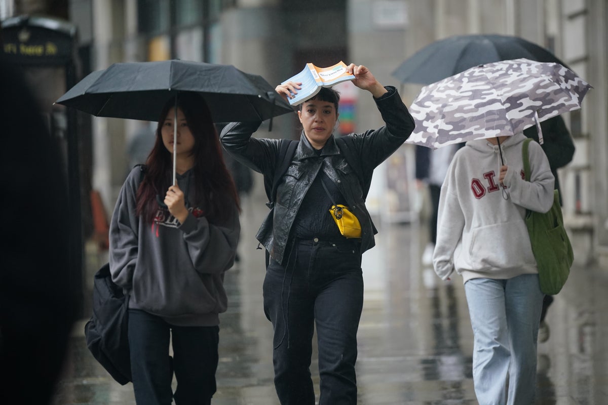 UK weather - live: Danger to life amber warning issued today amid heavy rain and thunderstorms