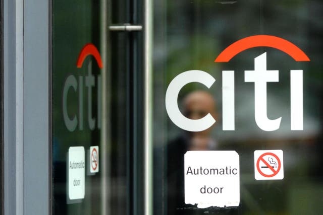Citigroup was fined after human error at the bank’s London office led to mistaken trades (Tim Ireland/PA)