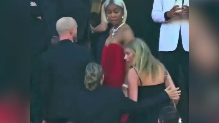 <p>Watch: Kelly Rowland appears to scold security guard on red carpet at Cannes Film Festival.</p>