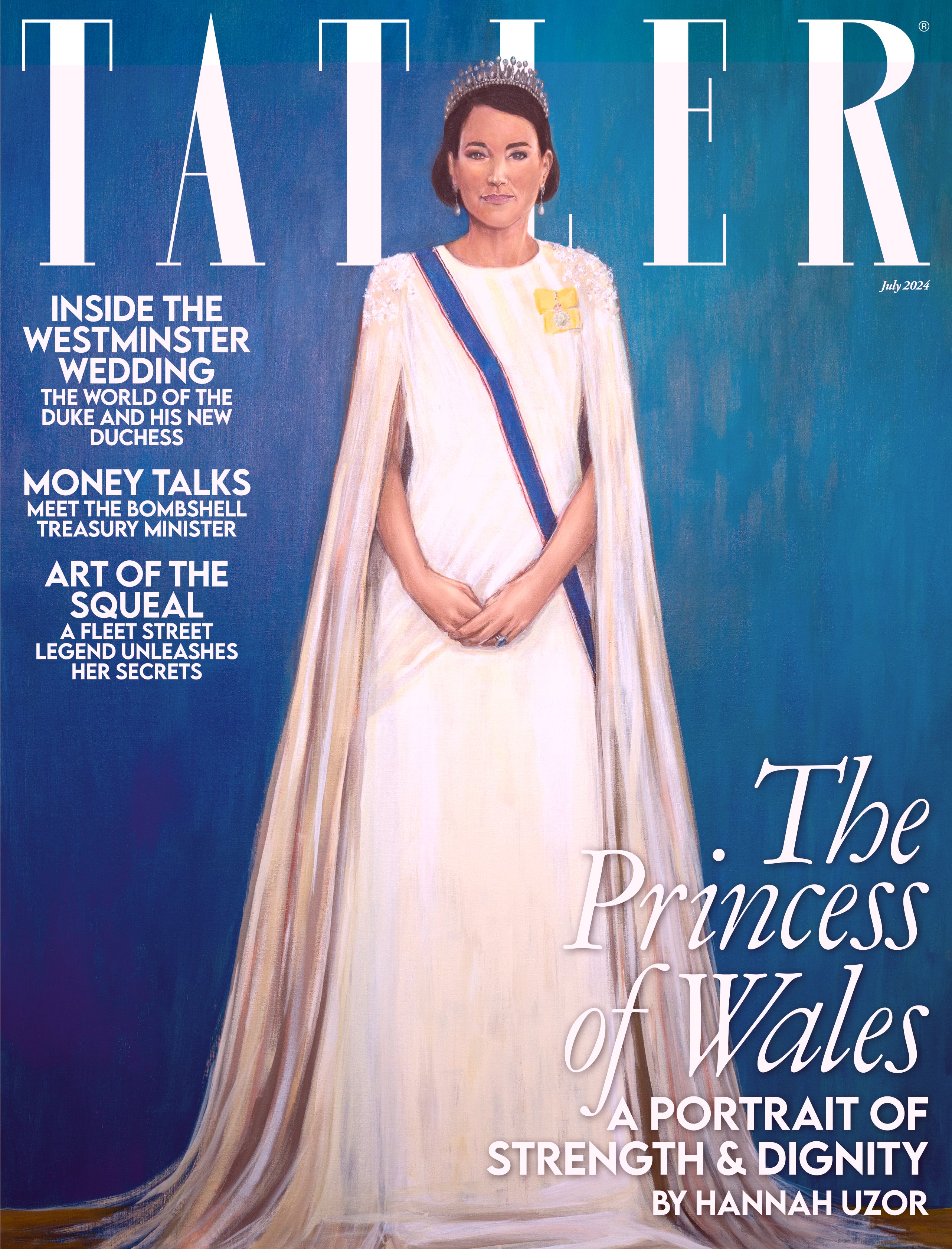 Kate Middleton's new portrait appears on the cover of Tatler magazine