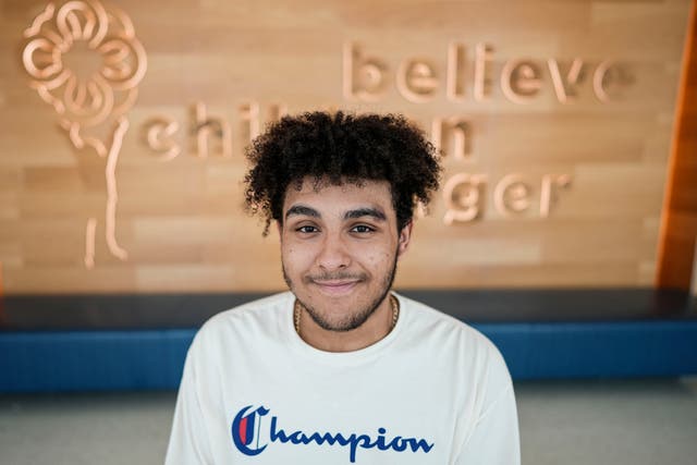 <p>Israel McKenzie stands for a portrait in Chattanooga</p>