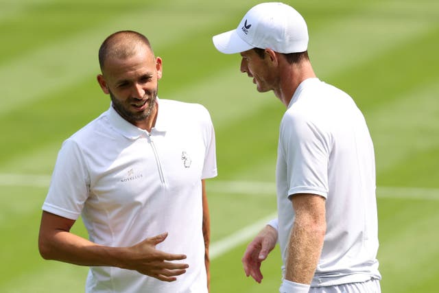 Andy Murray and Dan Evans are set to team up in the doubles at the French Open (Steven Paston/PA)