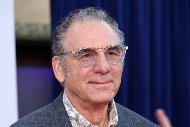 <p>Seinfeld star Michael Richards, who played Kramer, at the premiere of ‘Unfrosted’ in April 2024</p>