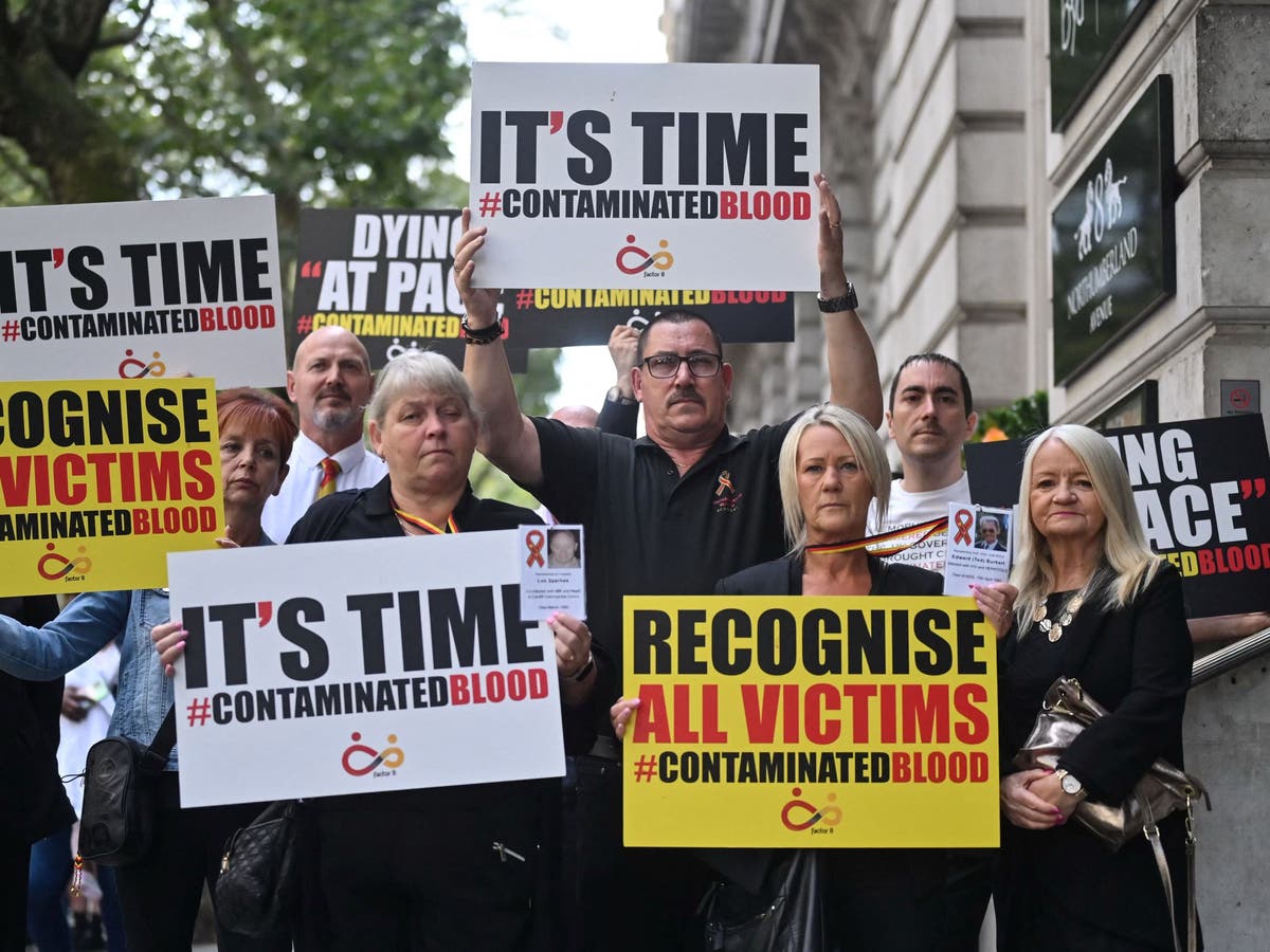 Victims of infected blood scandal to receive first compensation ...