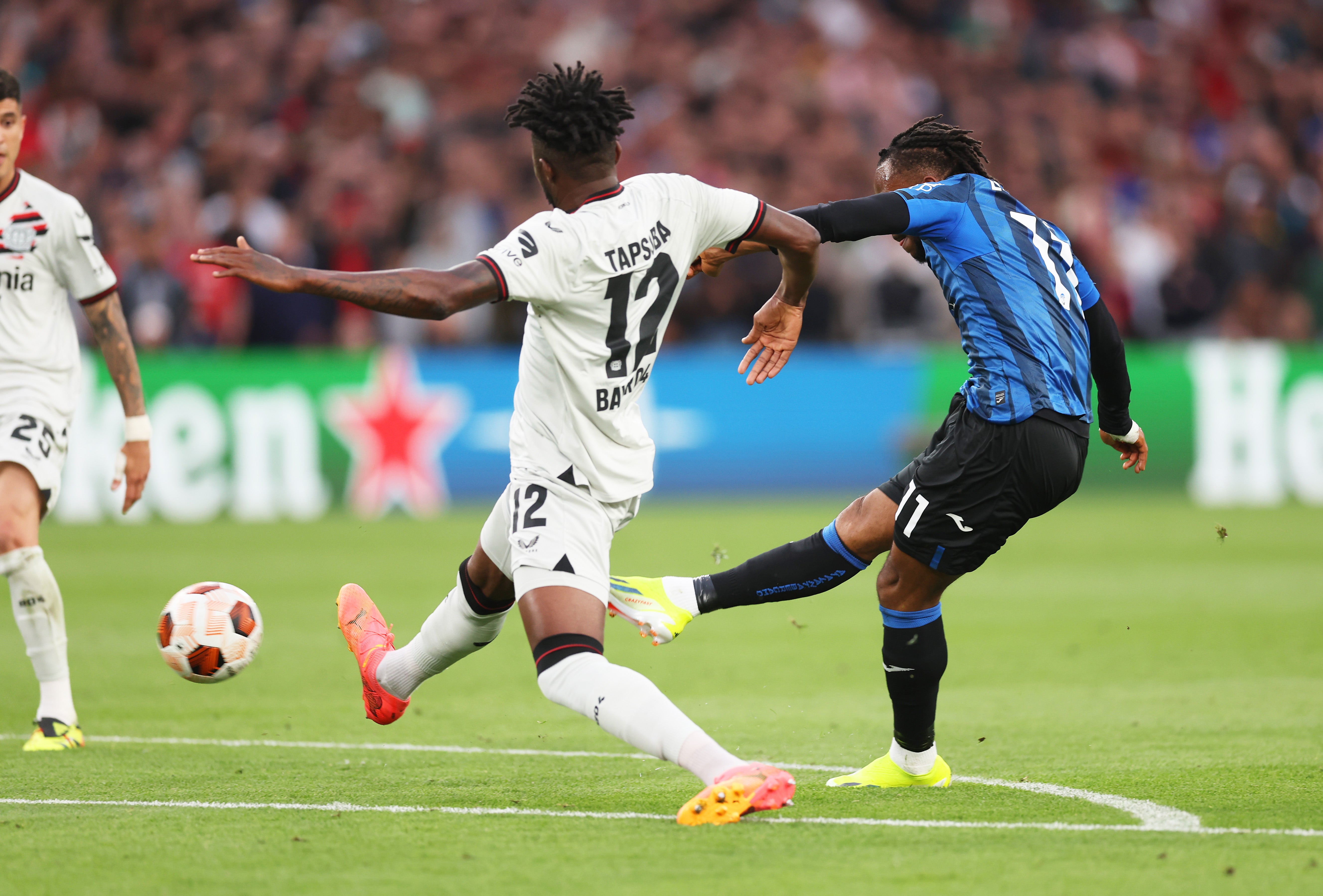 Ademola Lookman scored a hat-trick as Atalanta’s positive display gave them control