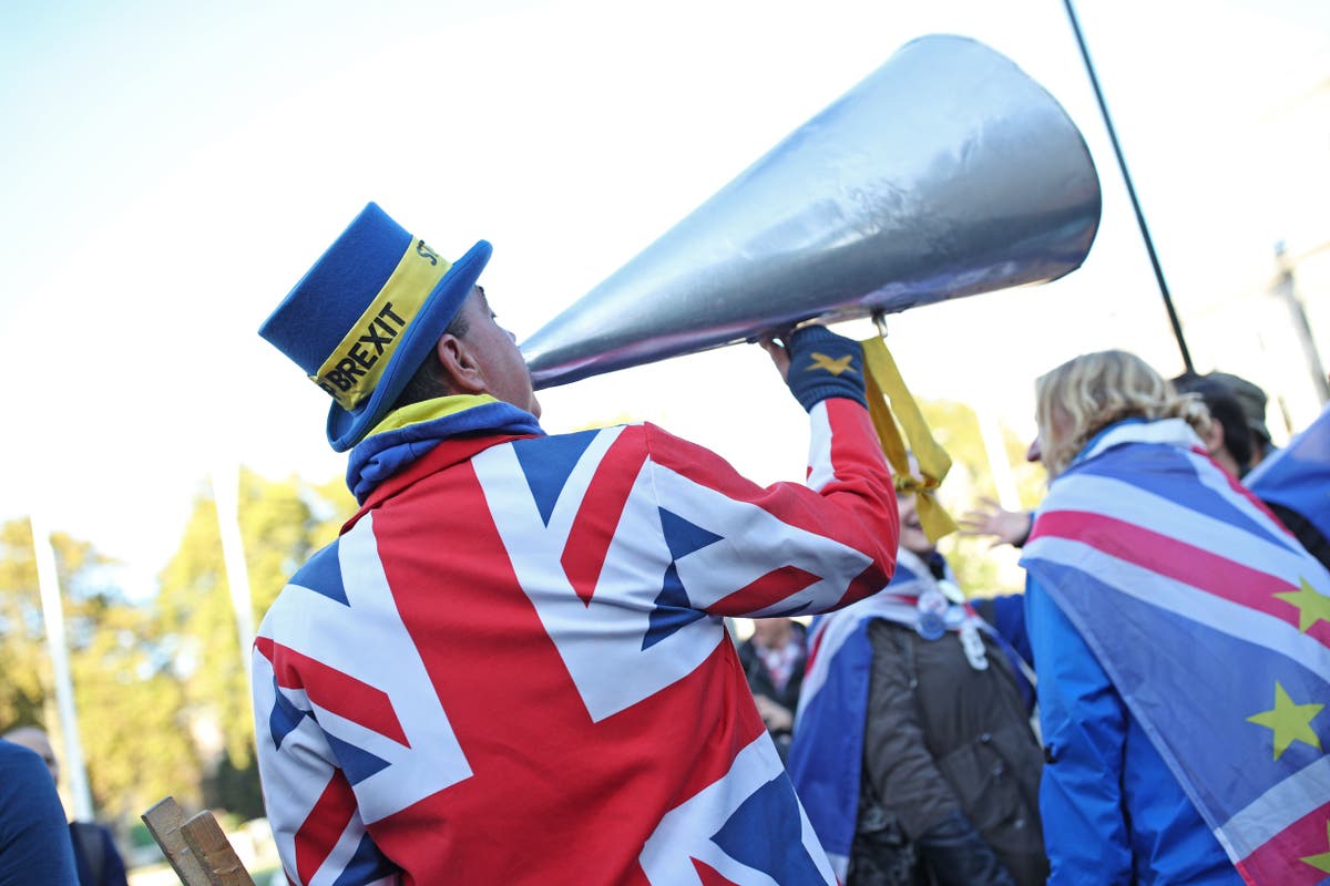 Protester said he played Things Can Only Get Better to ‘troll’ Sunak speech