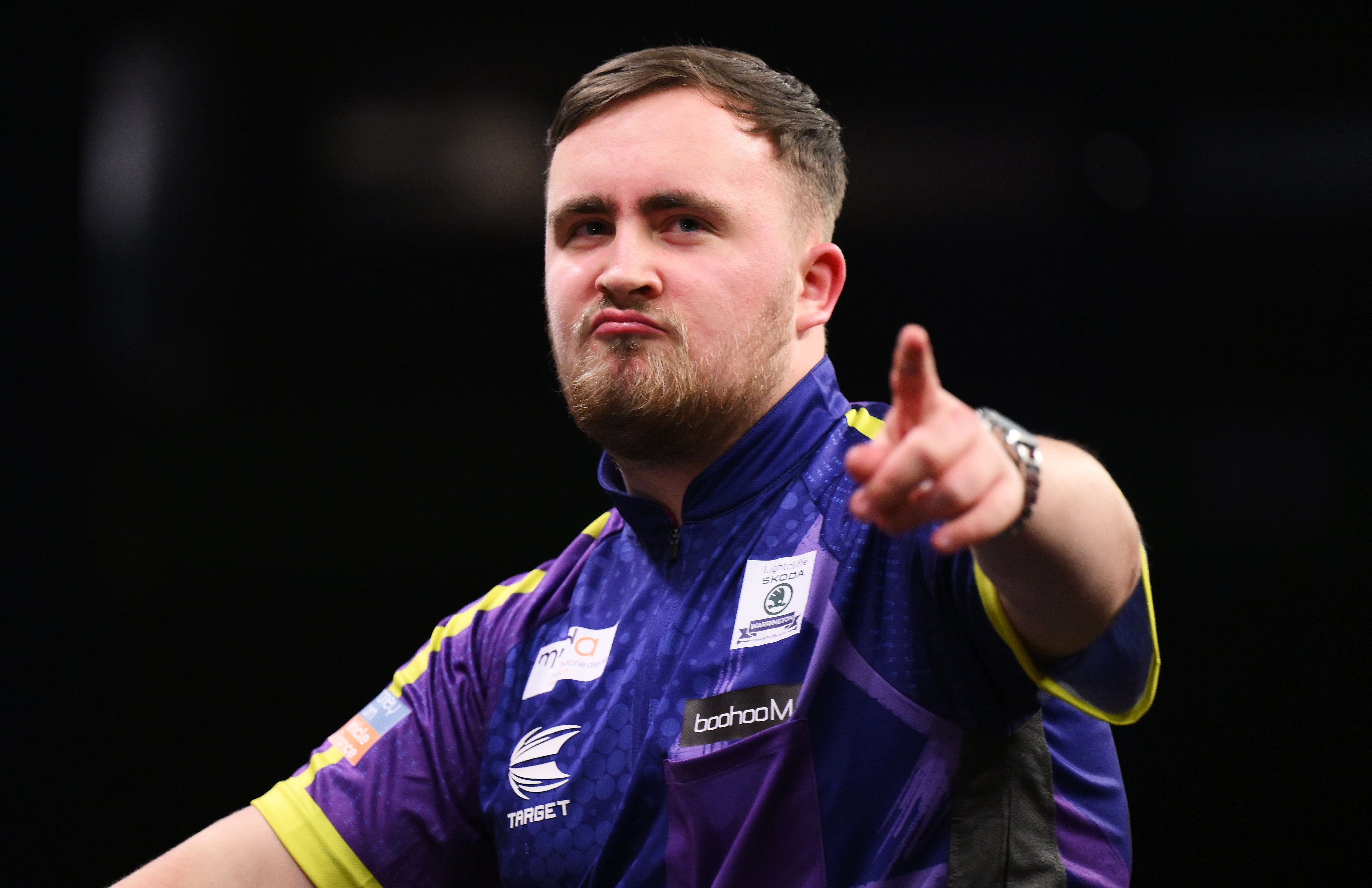 Luke Littler finished top of the Premier League standings over 16 nights