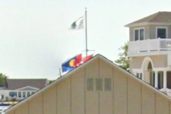 The ‘Appeal To Heaven’ flag – used by rioters at the January 6 storming of the US Capitol in 2021 – was pictured outside Supreme Court Justice Samuel Alito’s New Jersey home on multiple occasions last summer