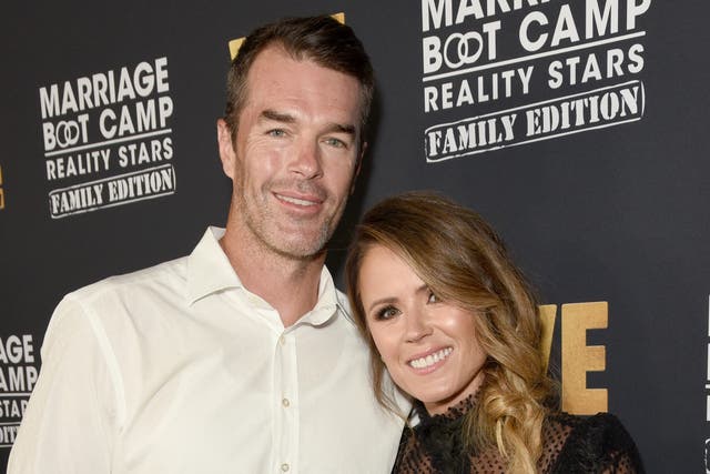<p>Ryan Sutter and Trista Sutter attend WE tv Celebrates The 100th Episode Of The “Marriage Boot Camp” Reality Stars Franchise And The Premiere Of “Marriage Boot Camp Family Edition” at SkyBar at the Mondrian Los Angeles on 10 October 2019 in West Hollywood, California </p>