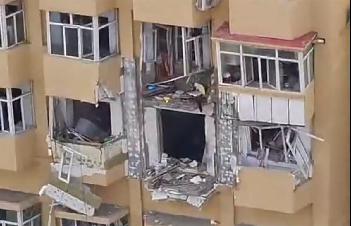 An explosion at an apartment building in Harbin, China, kills at least 1 and injures 3