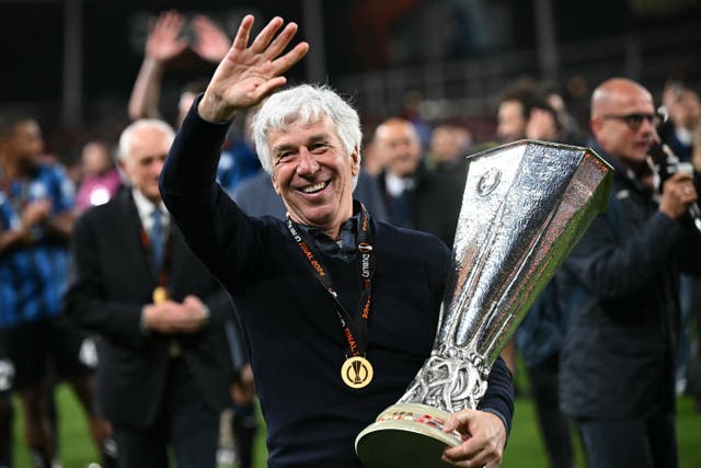 <p>Winning the Europa League also secured a first piece of silverware for the 66-year-old.</p>