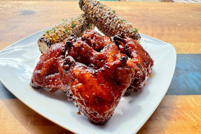 <p>The O’Guins specialize in chicken wings, which make for an easy intro for backyard grillers looking to experiment with smoking this Memorial Weekend</p>