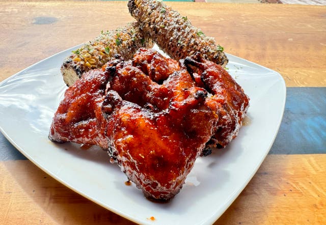 <p>The O’Guins specialize in chicken wings, which make for an easy intro for backyard grillers looking to experiment with smoking this Memorial Weekend</p>