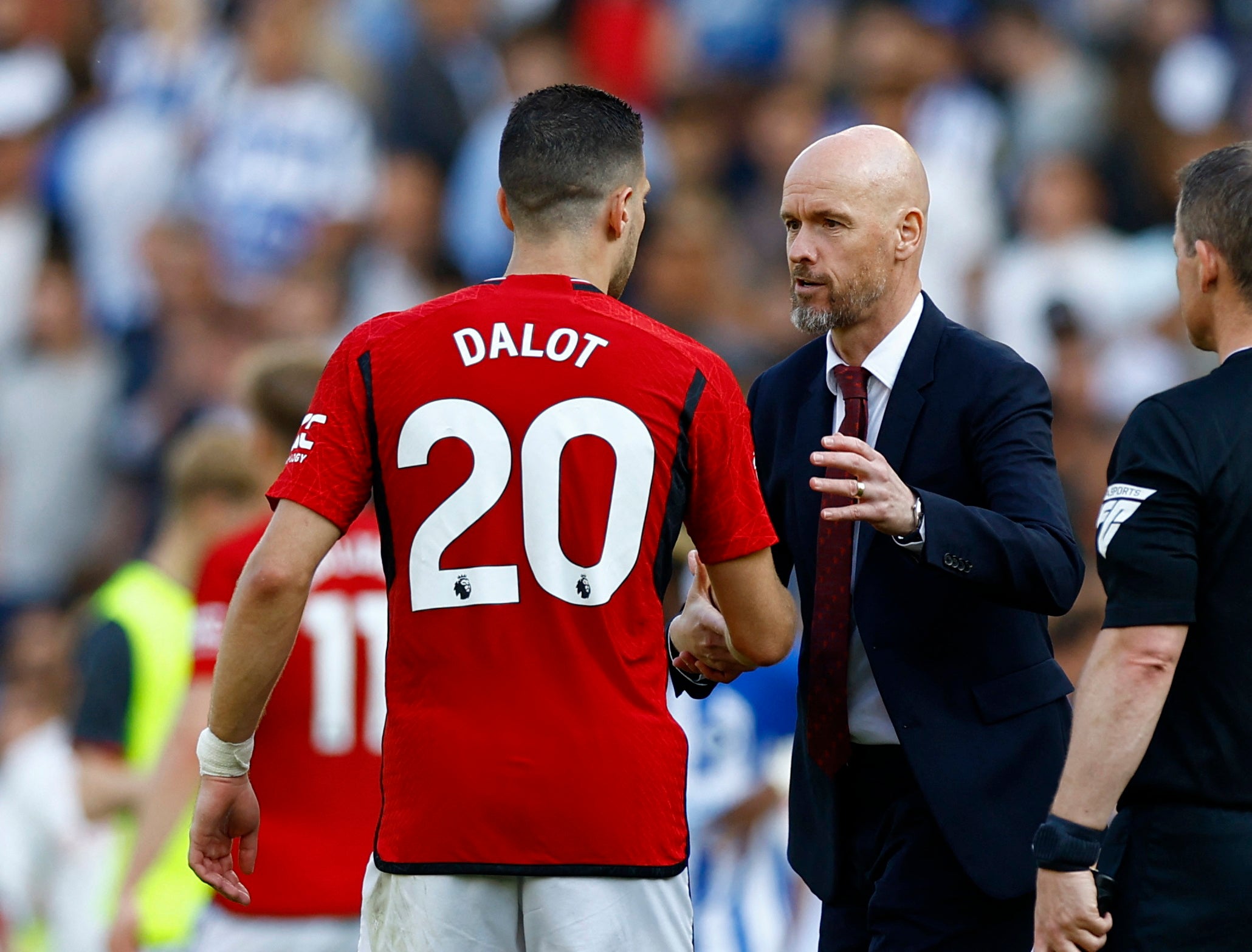 Dalot has become one of Erik ten Hag’s trusted players at Old Trafford this season