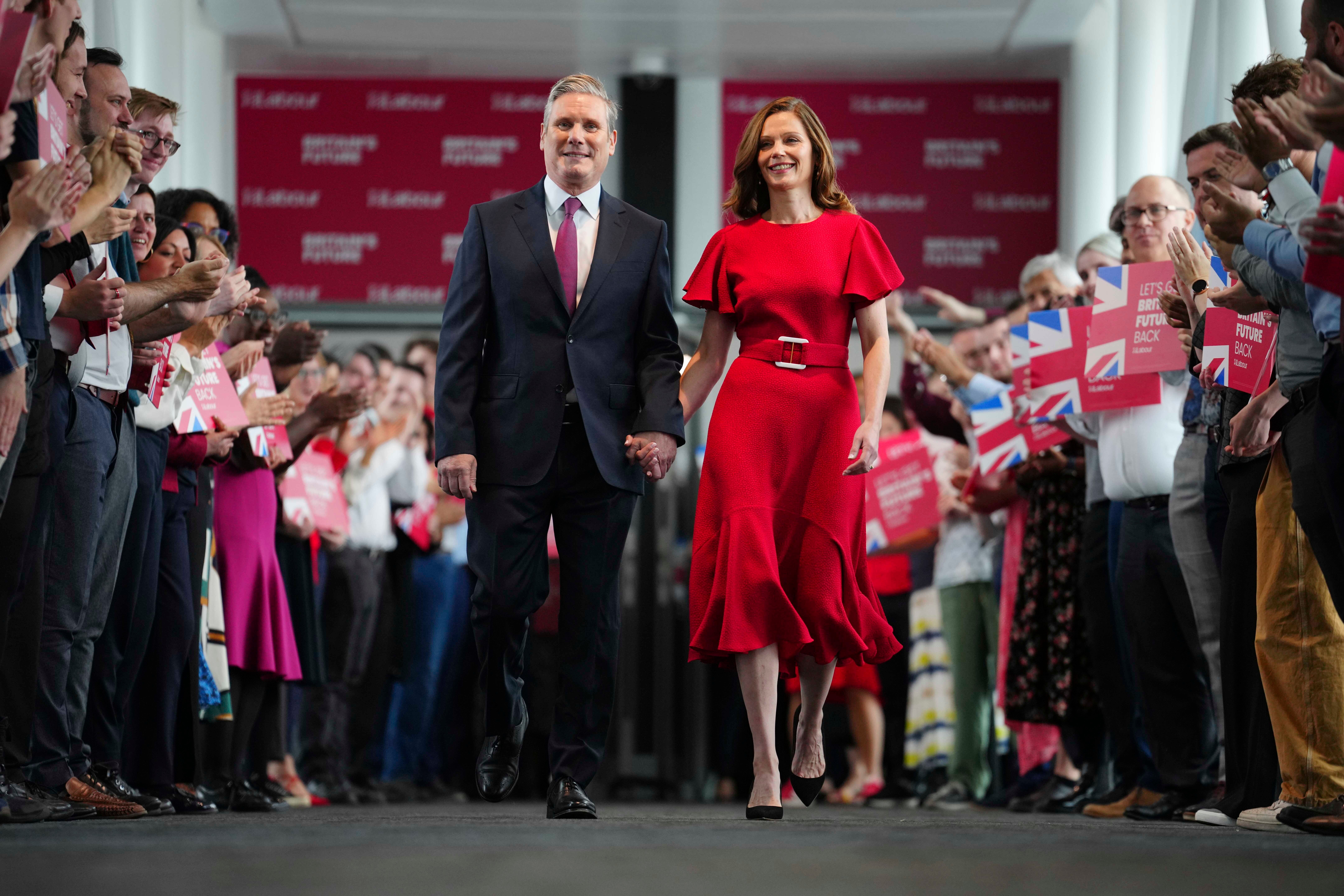 The couple at the Labour conference in Liverpool in October last year