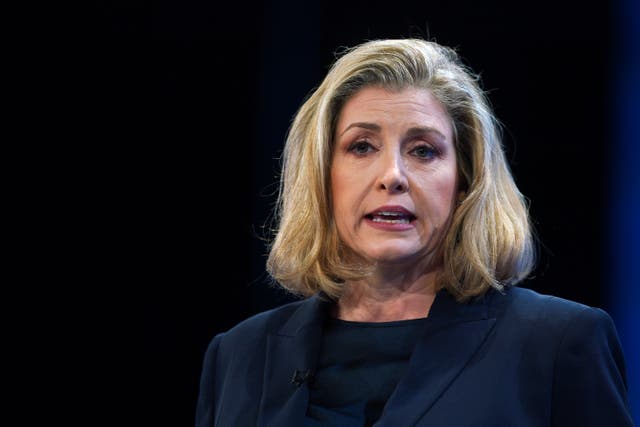 Commons Leader Penny Mordaunt has likened her SNP adversary to the repeatedly defeated Black Knight from Monty Python (Peter Byrne/PA)