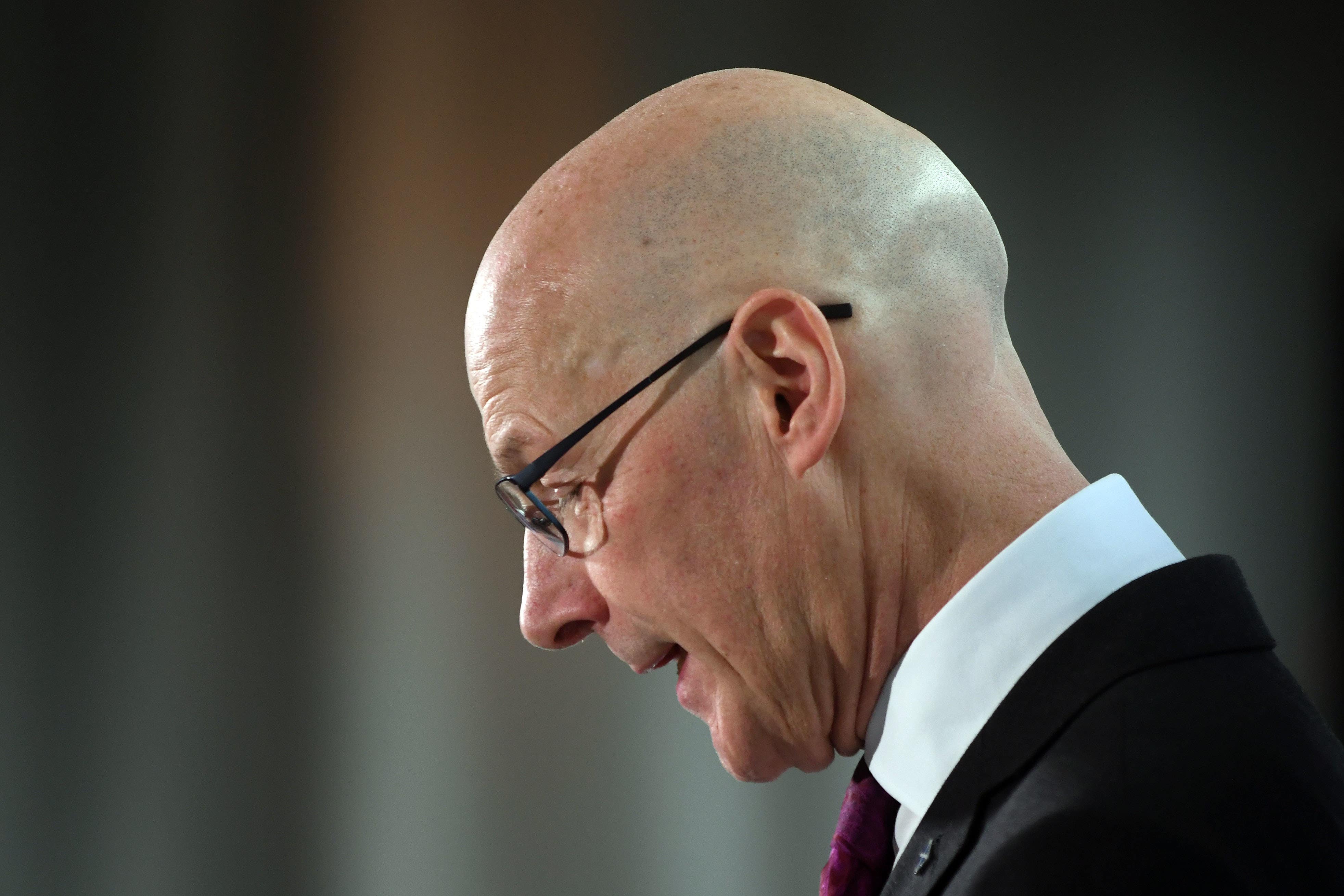 First Minister John Swinney, who is to announce £5 million in funding for Scottish islands across various initiatives on Friday. (Michael Boyd/PA)