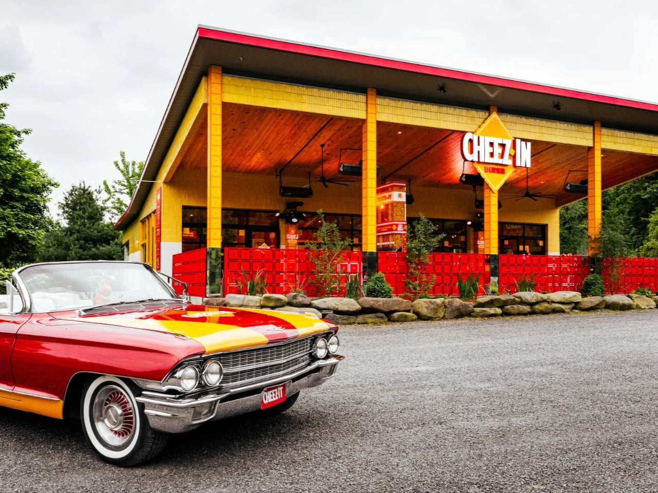 The Cheez-In Diner in Woodstock, New York (Cheez-It)