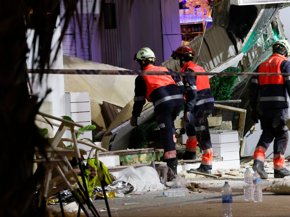 Majorca restaurant collapse kills at least four and leaves others trapped – live updates