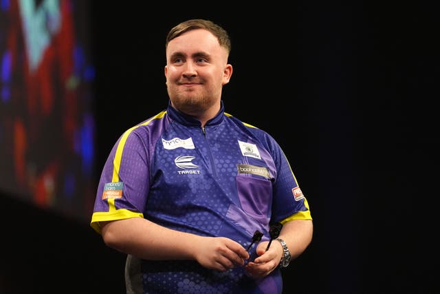 Luke Littler has made some top players “very, very, very jealous”, according to James Wade (Martin Rickett/PA)