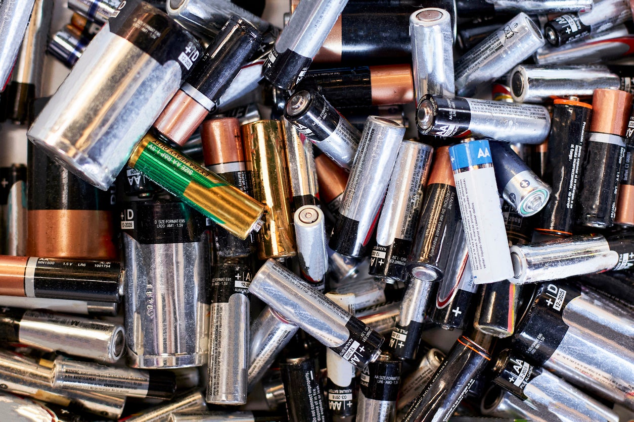 Billions of disposable batteries are thrown away every year