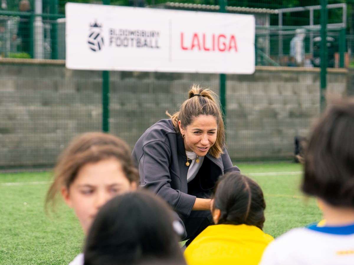 Vicky Losada believes grassroots projects ‘gives girls the chance to fall in love with football’