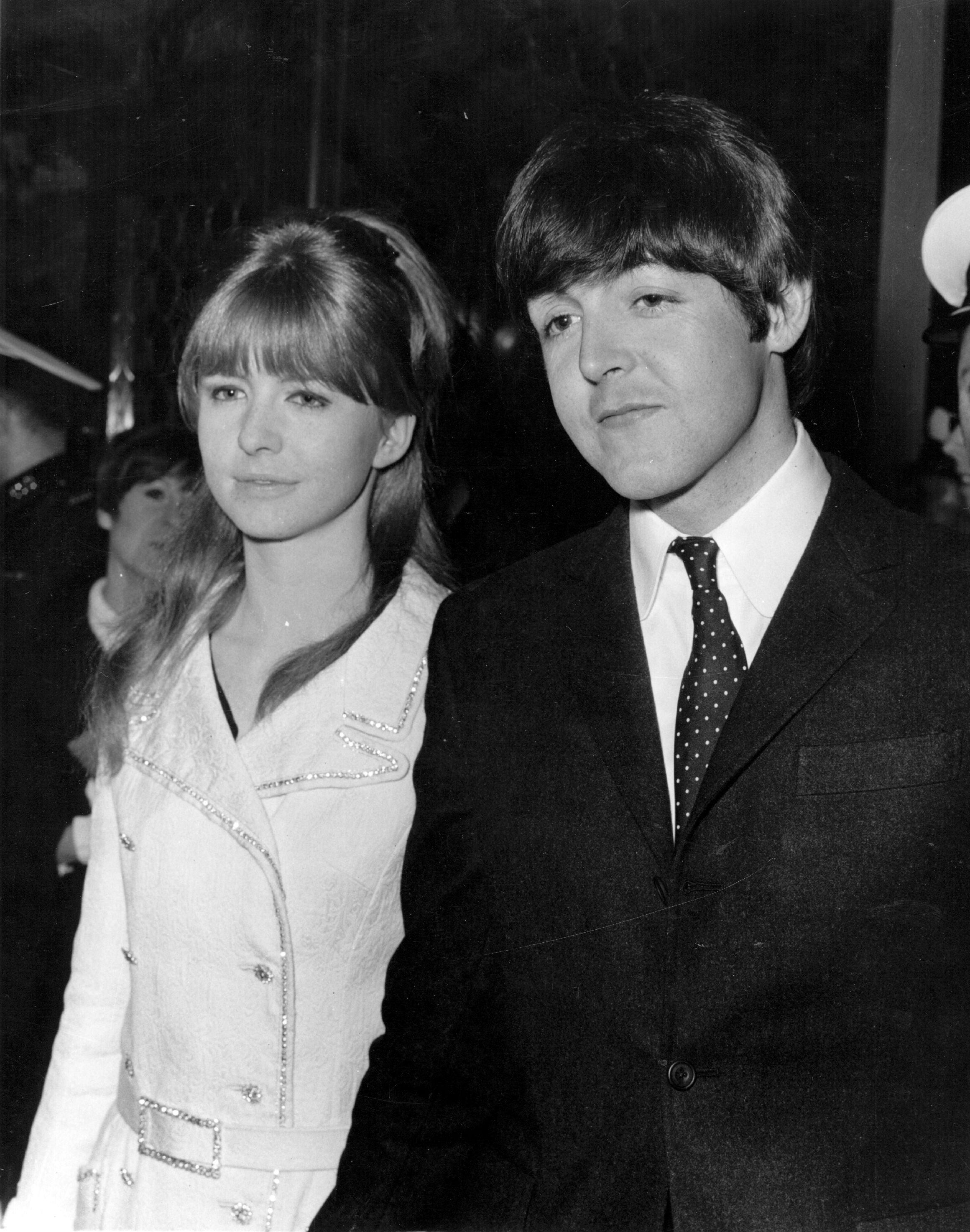 McCartney and Asher at the ‘Alfie’ premiere in 1966