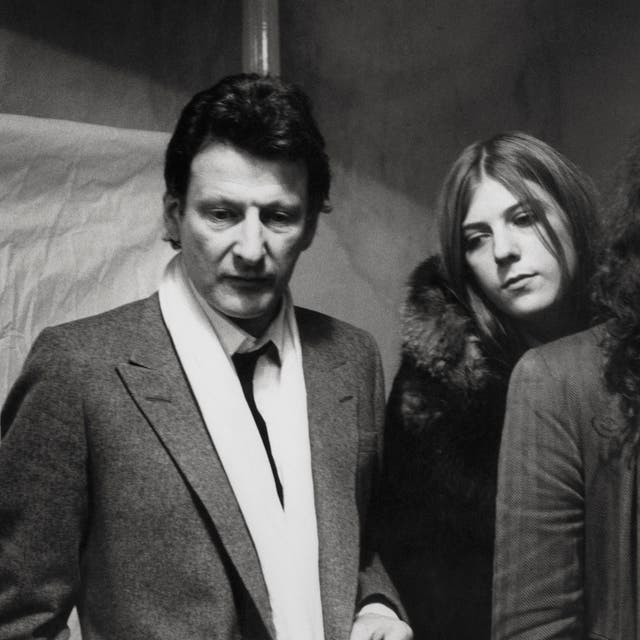 <p>Lucian Freud photographed with his children Rose and Ali Boyt</p>